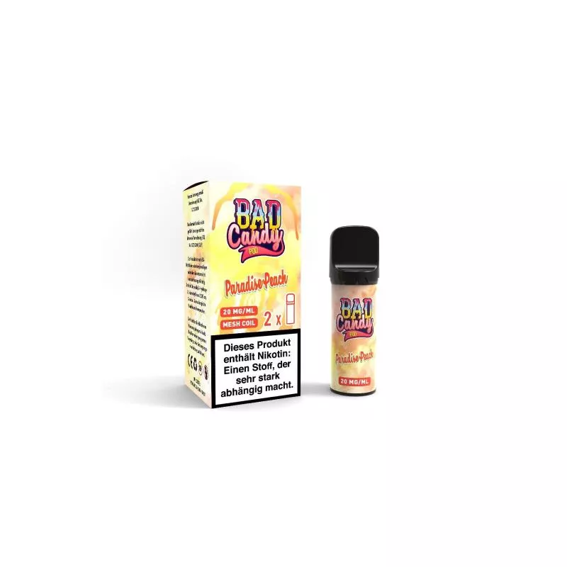 2x Bad Candy - Pod2Go Prefilled Pod - Paradise Peach 20mg/ml