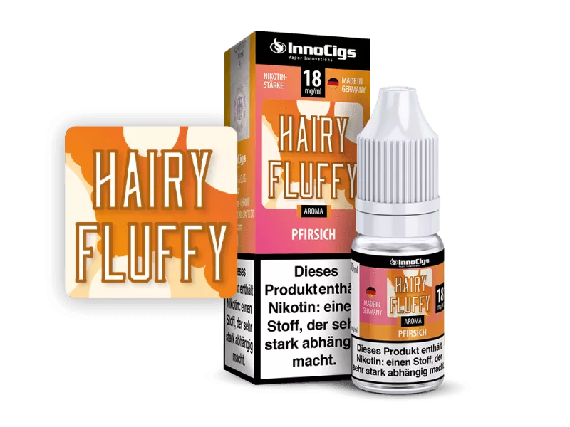 Hairy Fluffy Pfirsich - 10ml Liquid