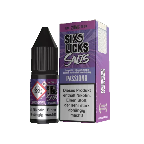 Passion8 - 10ml Nikotinsalz Liquid