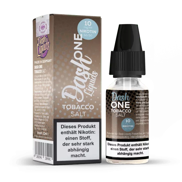 Dash One - Tobacco - 10ml Nikotinsalz Liquid