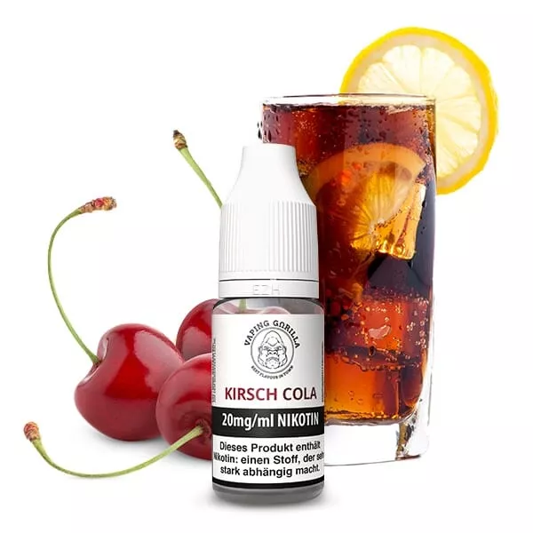 Kirsch Cola - 10ml Nikotinsalz-Liquid