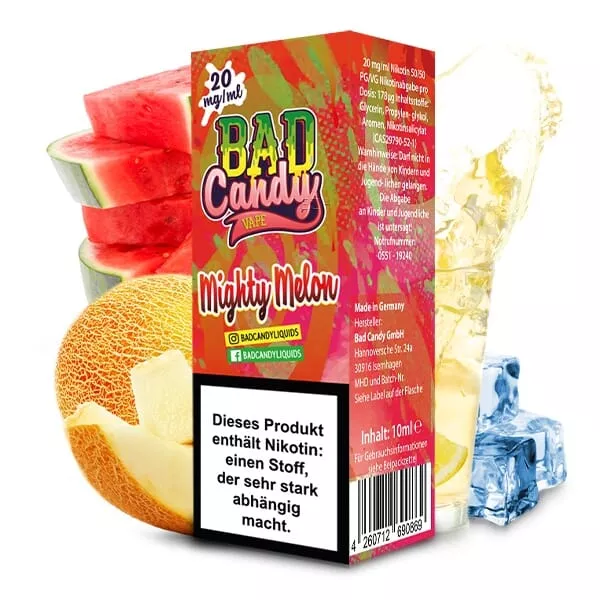 Mighty Melon - 10ml Nikotinsalz-Liquid