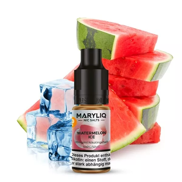 Maryliq Watermelon Ice - 10ml Nikotinsalz-Liquid