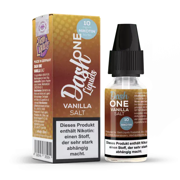 Dash One - Vanilla - 10ml Nikotinsalz Liquid