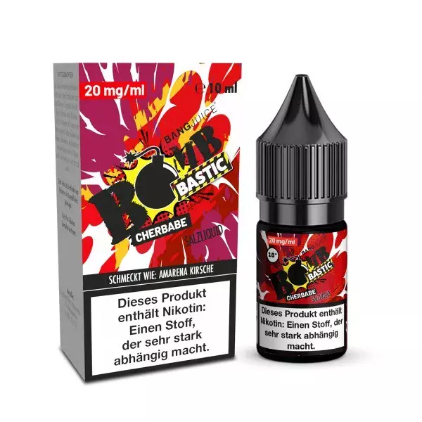 Bombbastic - Cherbabe - 10ml Nikotinsalz-Liquid