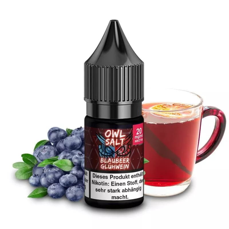 Blaubeer Glühwein - 10ml Nikotinsalz-Liquid
