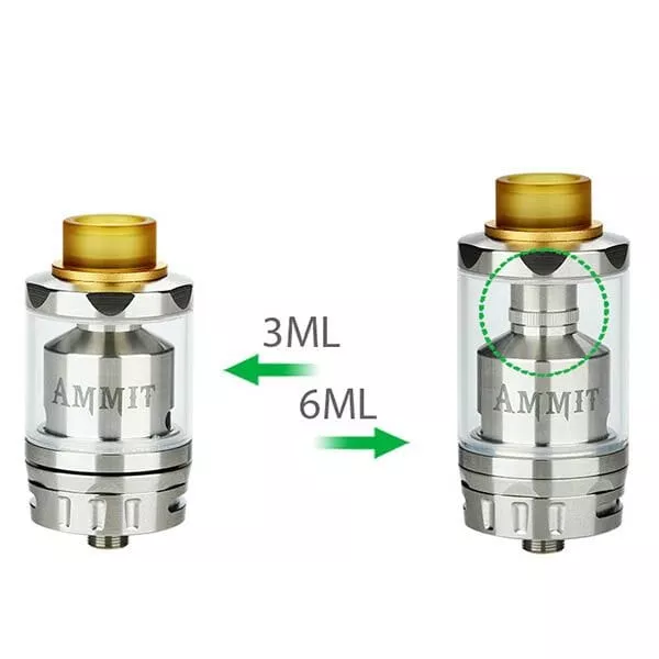 Geekvape Ammit Dual Coil RTA Selbstwickel-Tankverdampfer