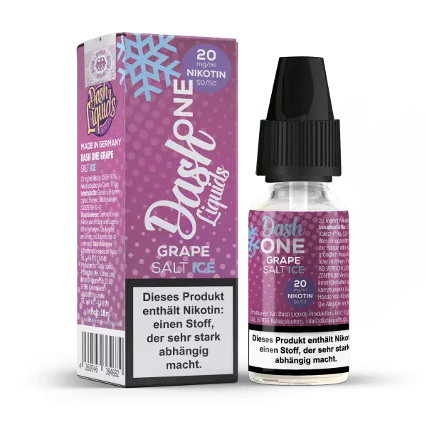 Dash One - Grape Ice - 10ml Nikotinsalz Liquid