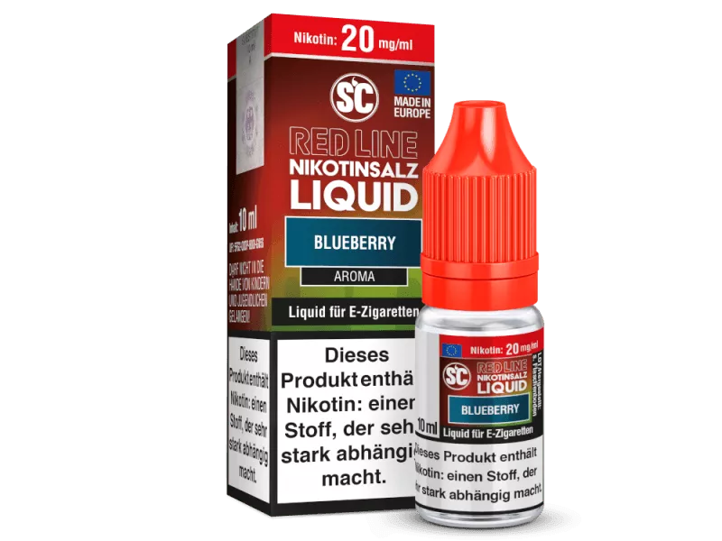 Red Line - Blueberry - 10ml Nikotinsalz-Liquid