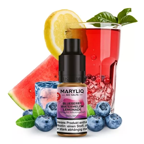 Maryliq Blueberry Watermelon Lemonade - 10ml Nikotinsalz-Liquid