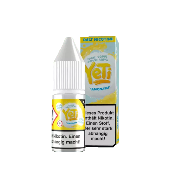 Yeti - 10ml Nikotinsalz Liquid - Lemonade