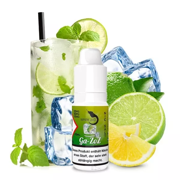 Ga-zoz - 10ml Nikotinsalz-Liquid 18mg/ml