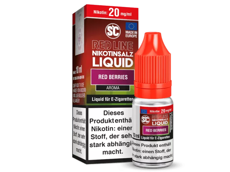 Red Line - Red Berries - 10ml Nikotinsalz-Liquid
