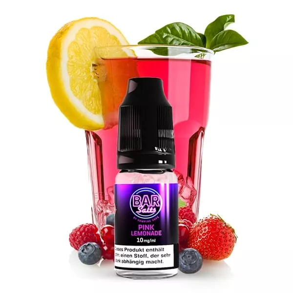 Bar Salts Pink Lemonade - 10ml Nikotinsalz-Liquid