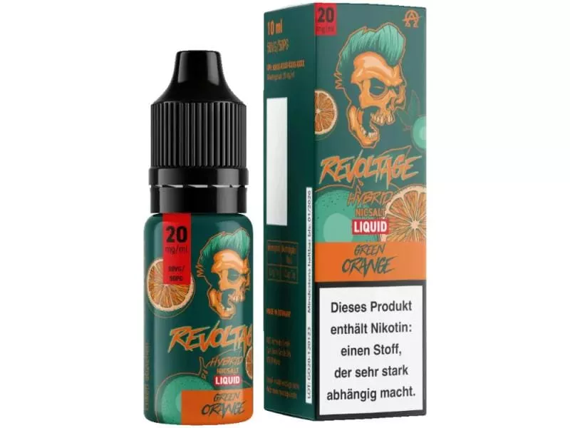Green Orange 10ml Hybrid-Nikotinsalz Liquid