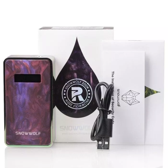 Snowwolf 200W-R 235W TC Box Mod Akkuträger