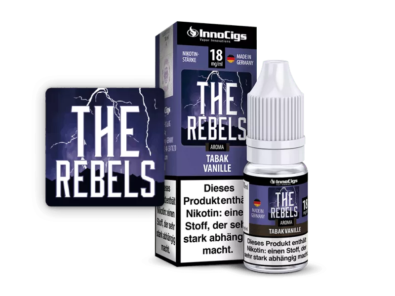 The Rebels Tabak Vanille - 10ml Liquid