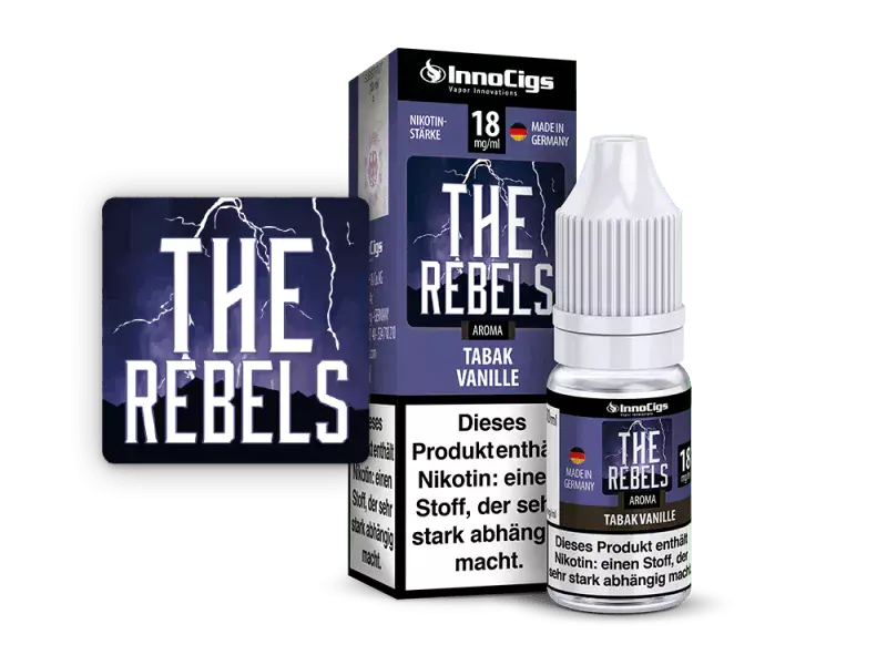 The Rebels Tabak Vanille - 10ml Liquid