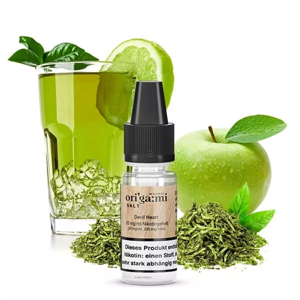 Origami - Devil Heart - 10ml Nikotinsalz-Liquid 20mg/ml