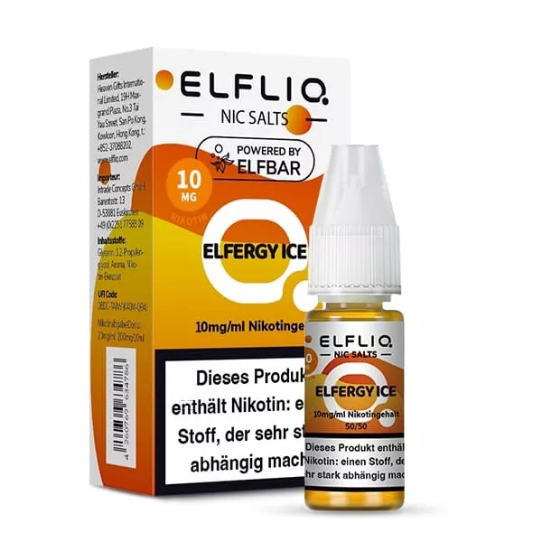 Elfliq Elfergy / Elfstorm Ice - 10ml Nikotinsalz-Liquid