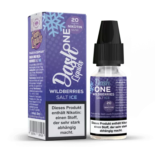 Dash One - Wildberries Ice - 10ml Nikotinsalz Liquid
