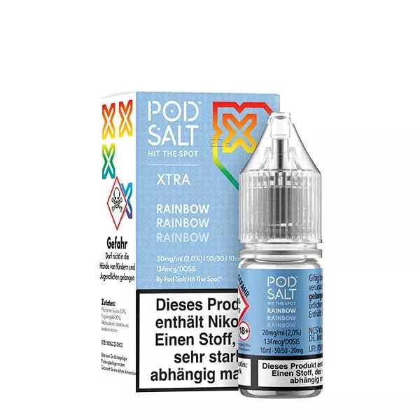 PodSalt - Xtra Rainbow - 10ml Nikotinsalz-Liquid