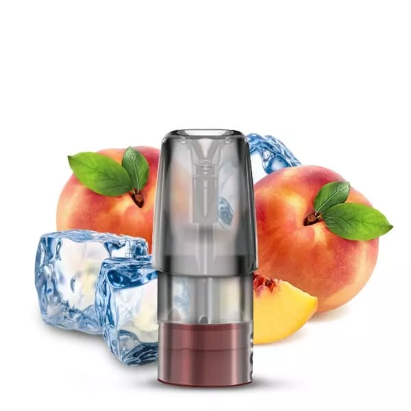 2x Elfbar MATE500 P1 Pod - Peach Ice 20mg/ml