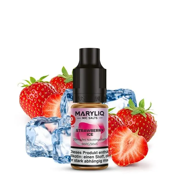 Maryliq Strawberry Ice - 10ml Nikotinsalz-Liquid