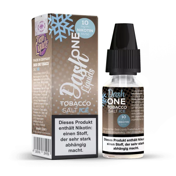 Dash One - Tobacco Ice - 10ml Nikotinsalz Liquid