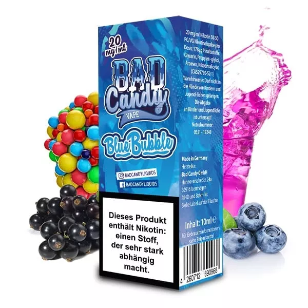 Blue Bubble - 10ml Nikotinsalz-Liquid