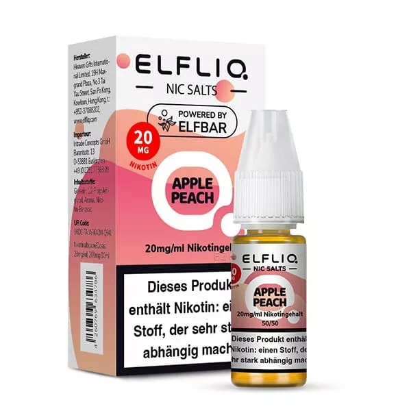 Elfliq Apple Peach - 10ml Nikotinsalz-Liquid