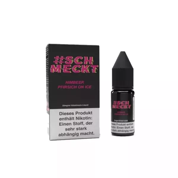 Himbeer Pfirsich on Ice 10ml Nikotinsalz-Liquid