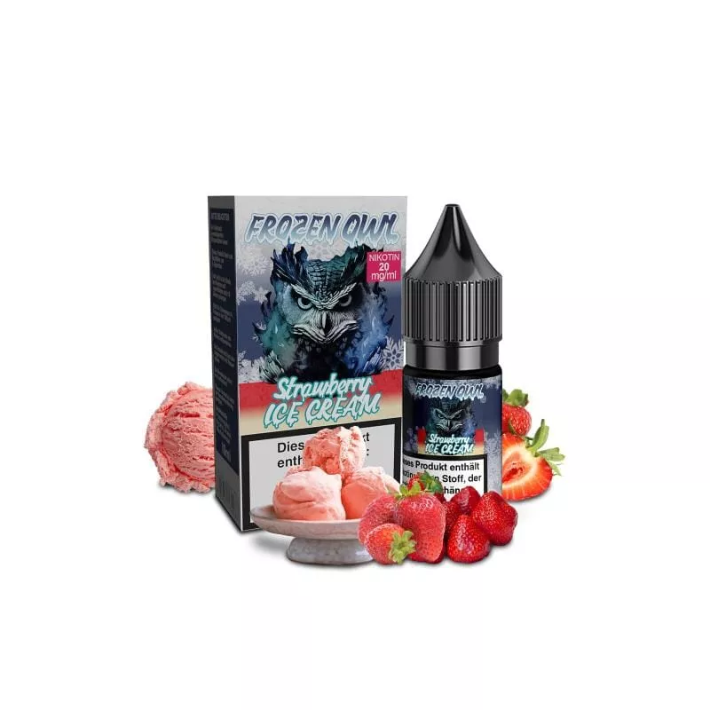 Frozen - Strawberry Ice Cream - 10ml Nikotinsalz-Liquid