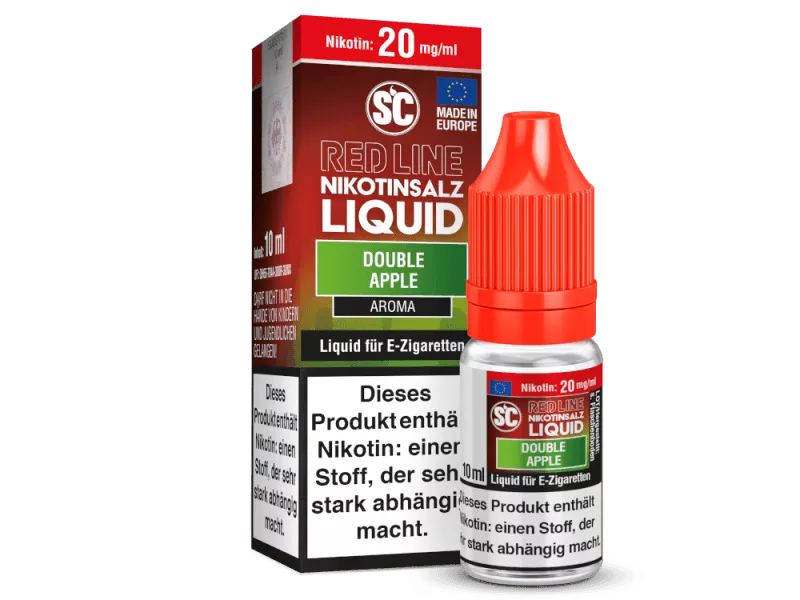 Red Line - Double Apple - 10ml Nikotinsalz-Liquid