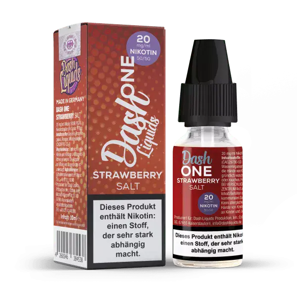 Dash One - Strawberry - 10ml Nikotinsalz Liquid