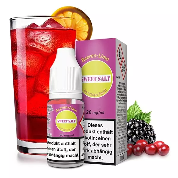 Sweet Salt - Beeren-Limo - 10ml Nikotinsalz-Liquid