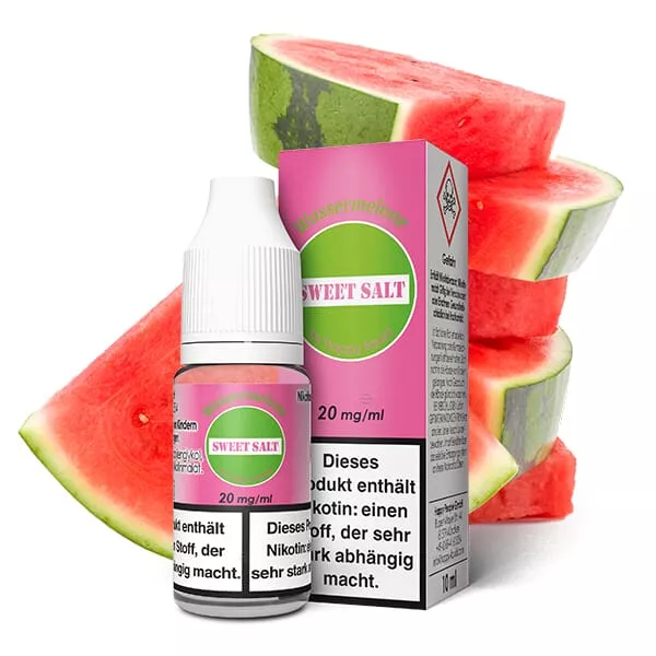 Sweet Salt - Wassermelone - 10ml Nikotinsalz-Liquid