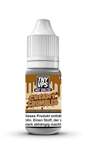 Creamy Crumbles - 10ml Nikotinsalz-Liquid 18mg