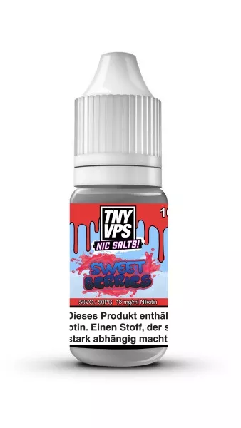 Sweet Berries - 10ml Nikotinsalz-Liquid 18mg