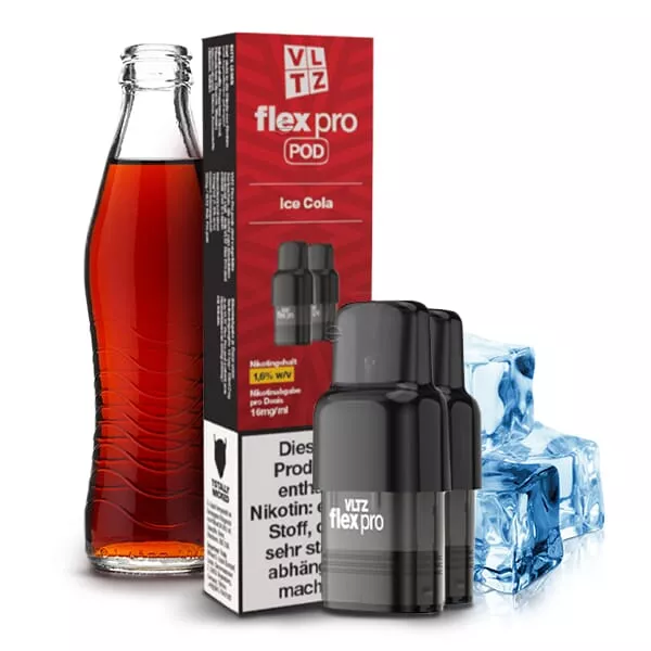 2x VLTZ Flex Pro - Ice Cola - Prefilled Pod 16mg/ml