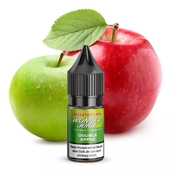 Wonderjuice Double Apple - 10ml Nikotinsalz-Liquid