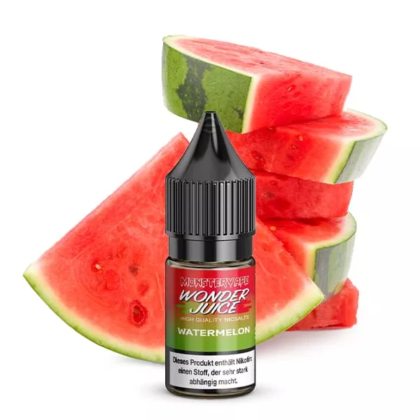 Wonderjuice Watermelon - 10ml Nikotinsalz-Liquid