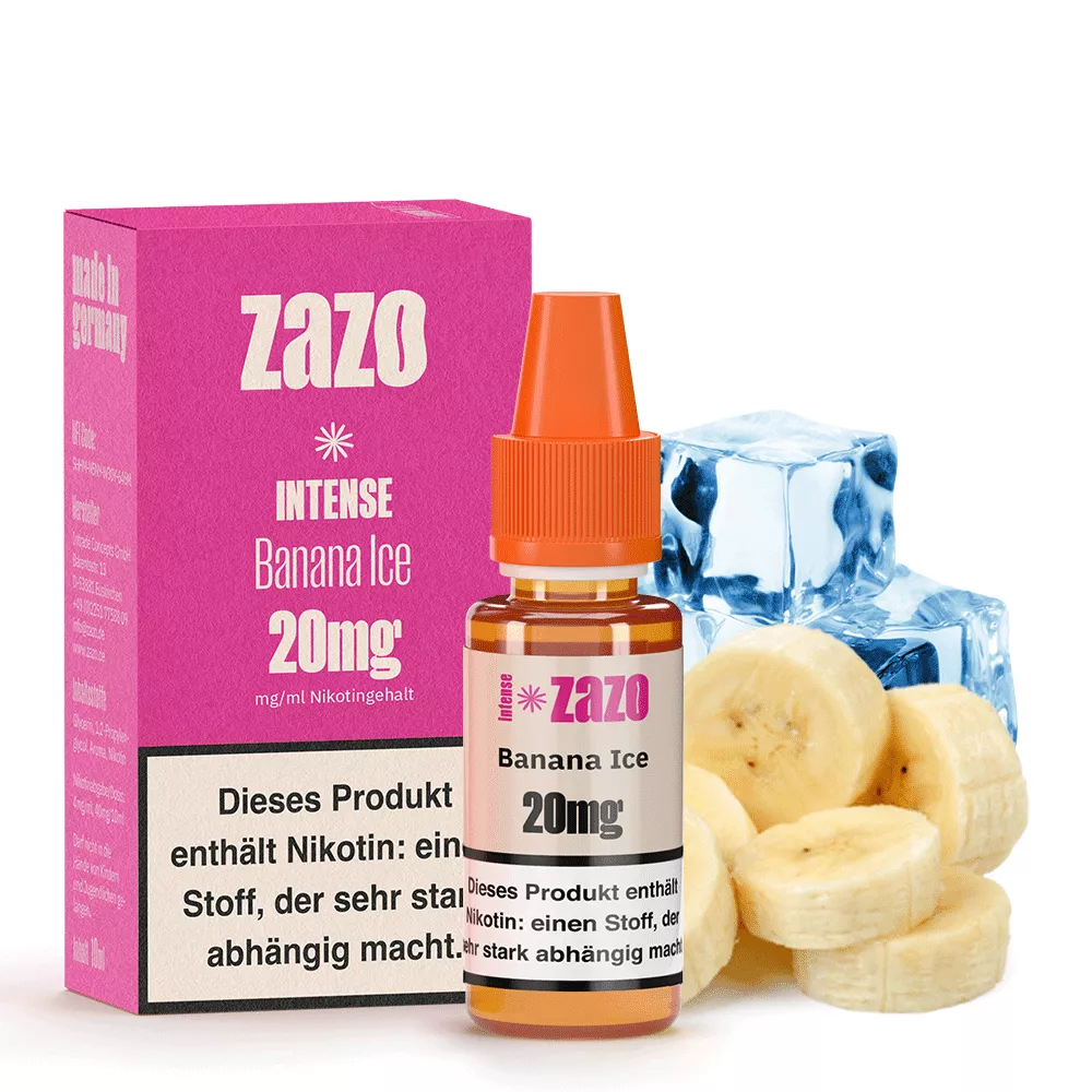 Intense - Banana Ice - 10ml Nikotinsalz-Liquid
