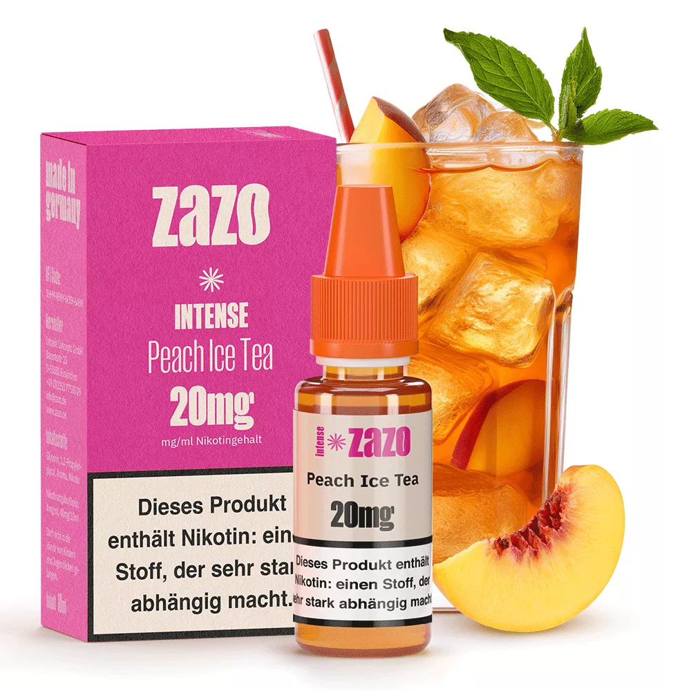 Intense - Peach Ice Tea - 10ml Nikotinsalz-Liquid