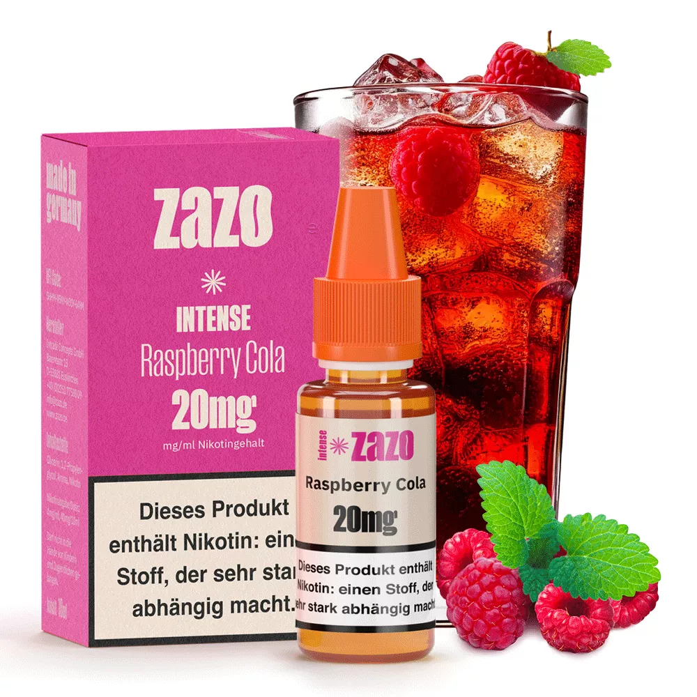 Intense - Raspberry Cola - 10ml Nikotinsalz-Liquid